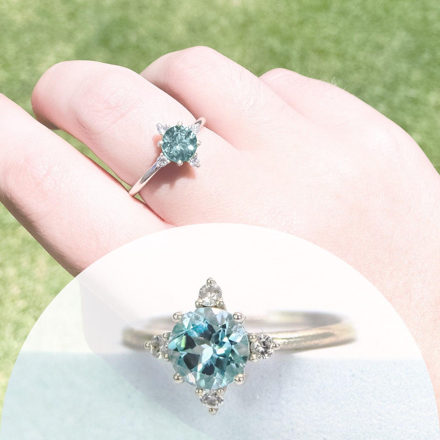 Asteria - Swiss Blue Topaz - Indigo Finery