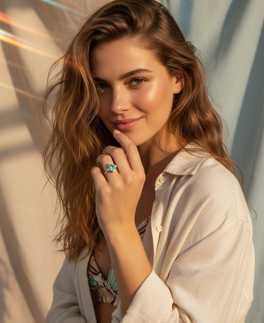 Asteria - Swiss Blue Topaz