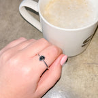 Elli - Grey Moissanite